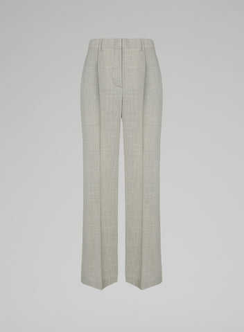 STRETCH WOOL PANTS