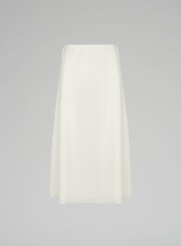 SUPER LIGHT WOOL MIDI SKIRT