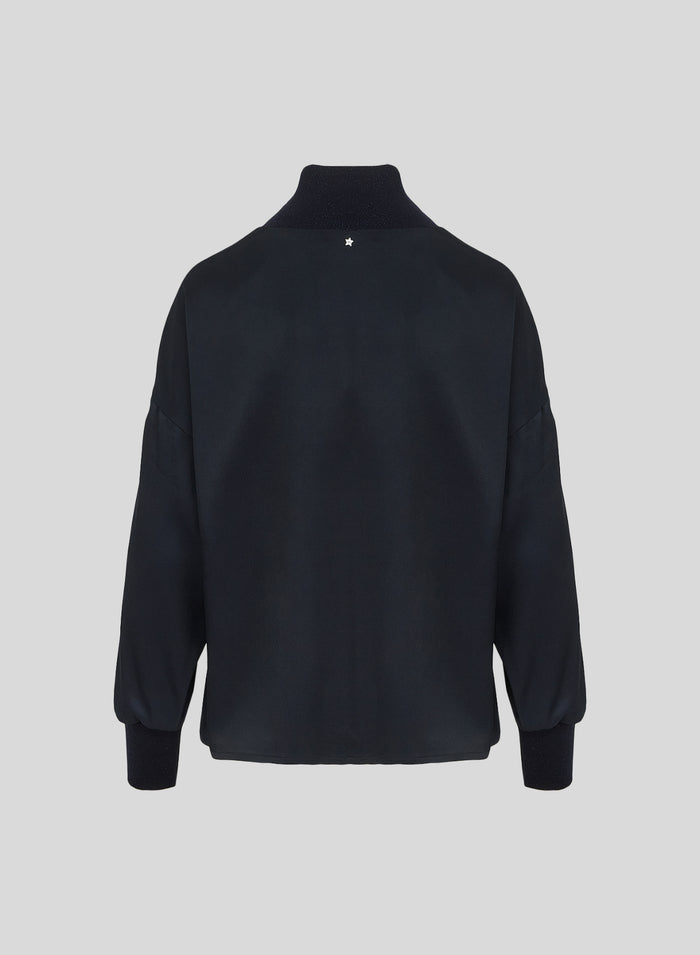 BLUSA IN TWILL DI SETA