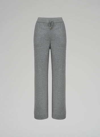 WOOL JERSEY PANTS