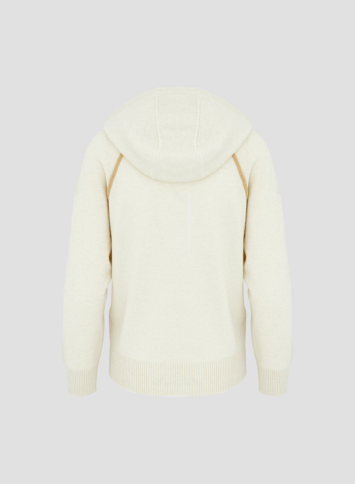 WOOL, SILK AND CASHMERE HOODIE