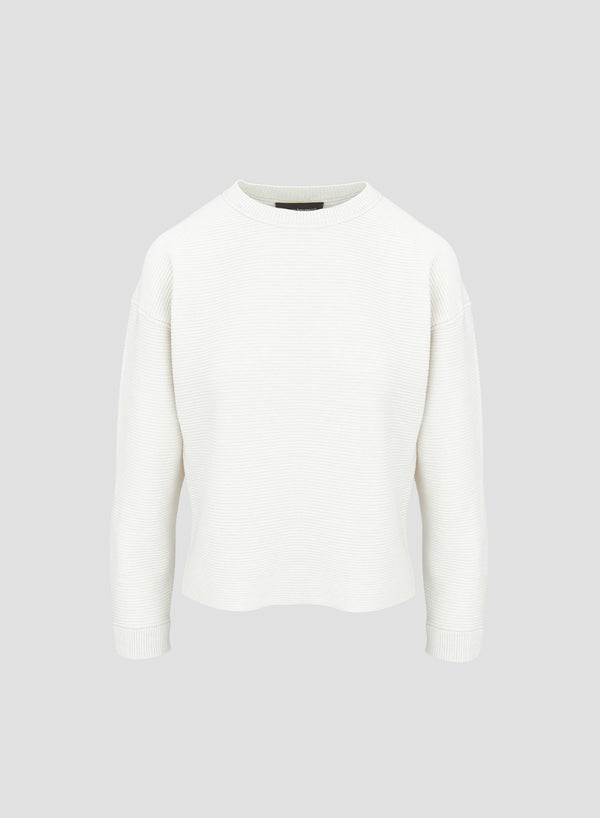 WOOL, SILK AND CASHMERE SWEATER