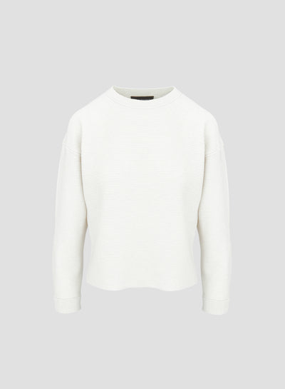 WOOL, SILK AND CASHMERE SWEATER