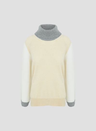 CASHMERE TURTLENECK SWEATER