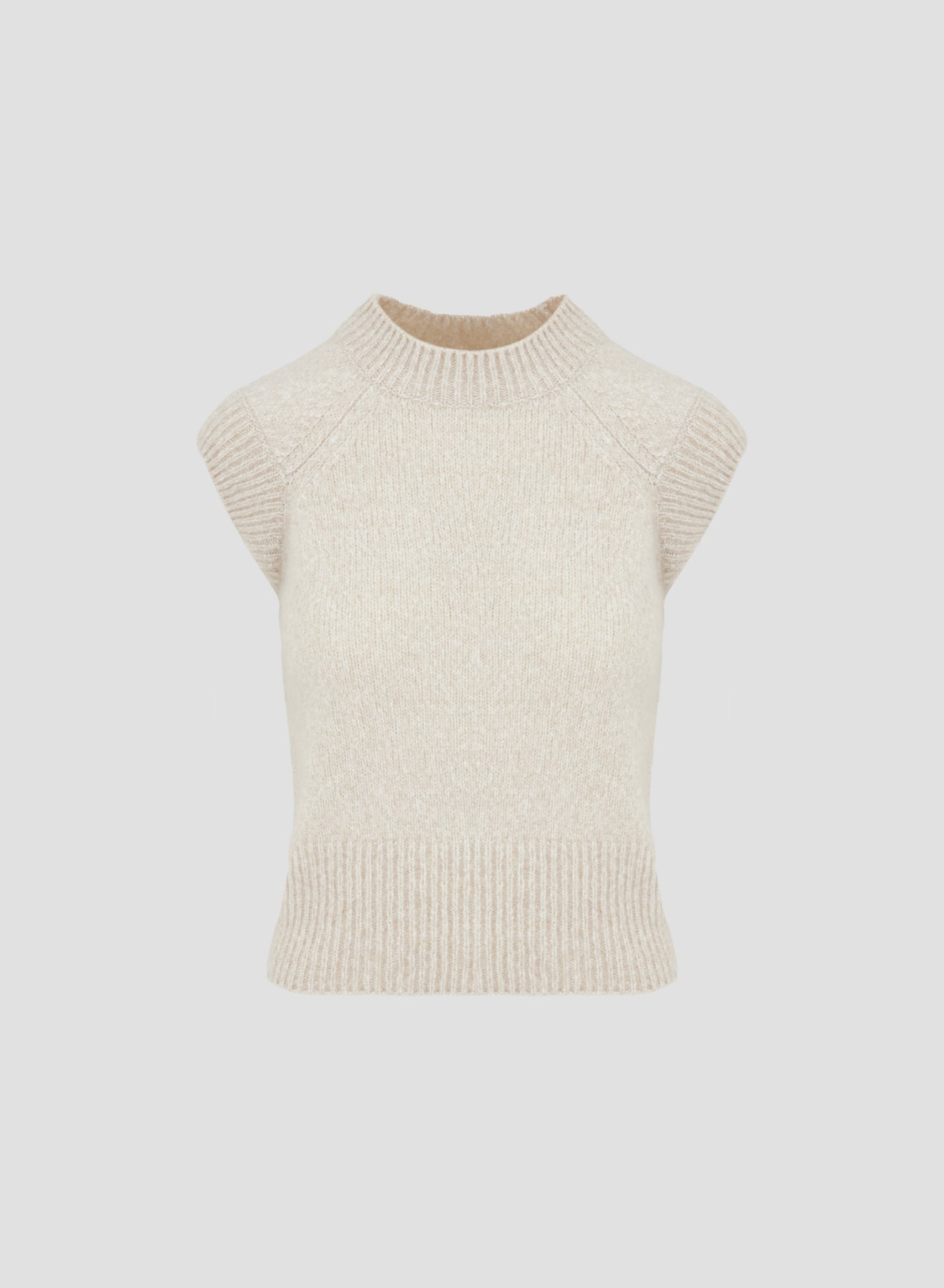 CASHMERE AND SILK VEST