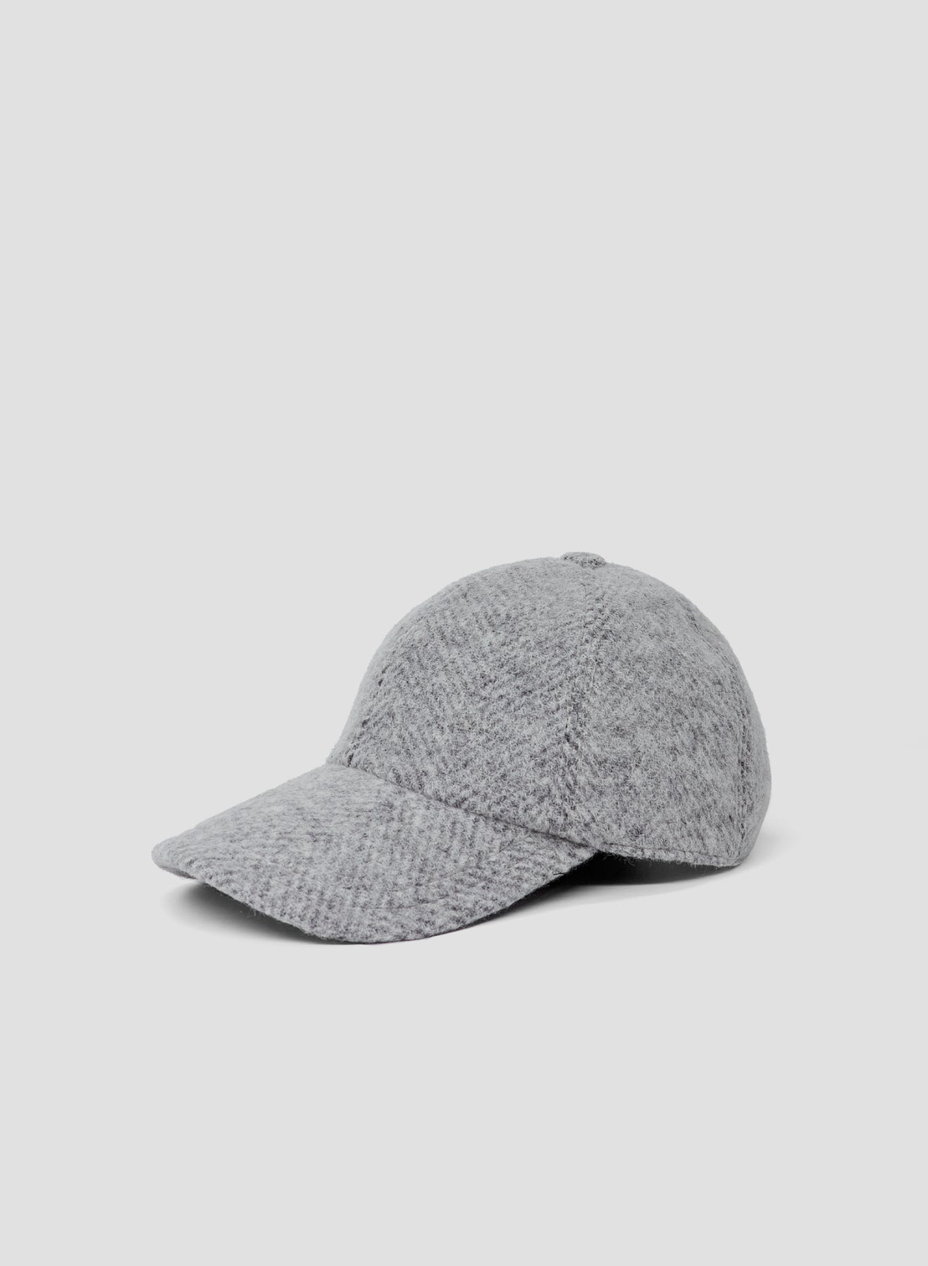 RESCA WOOL AND ALPACA BASEBALL CAP