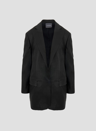 OVERSIZED LEATHER JACKET