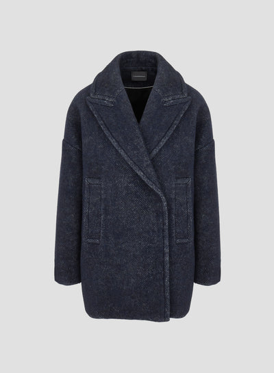 WOOL AND ALPACA RESCA TEDDY COAT