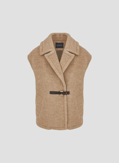 RESCA WOOL AND ALPACA VEST