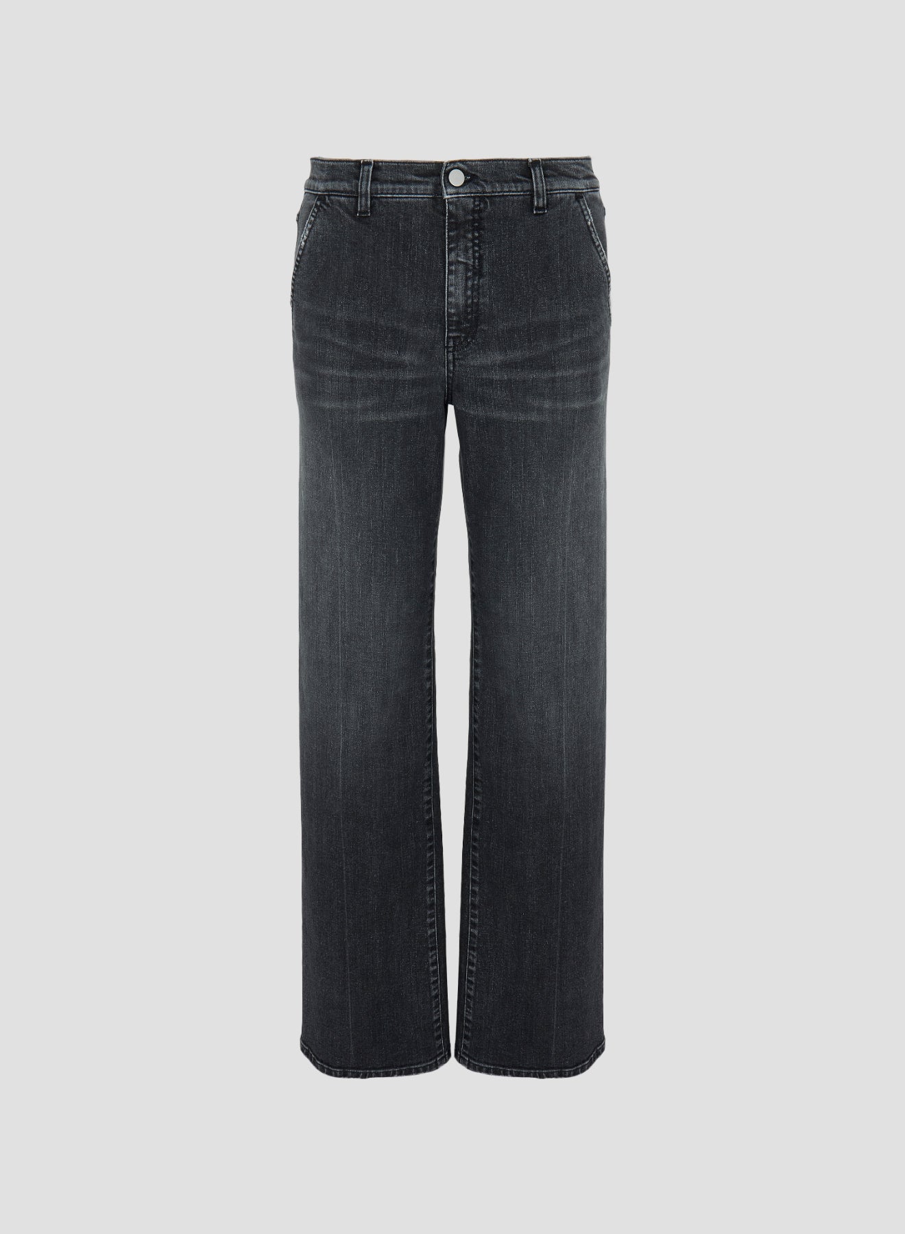 JEANS A GAMBA DRITTA CON PENCE