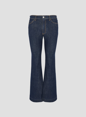 JEANS CON GAMBA FLARE