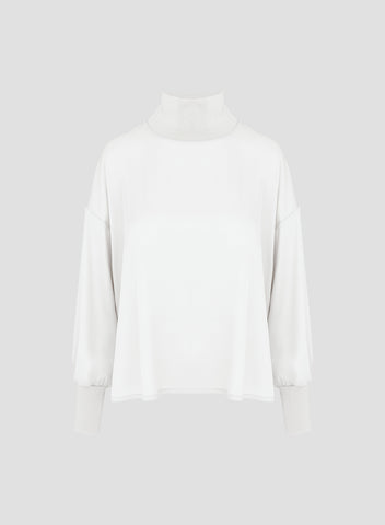 BLUSA IN TWILL DI SETA