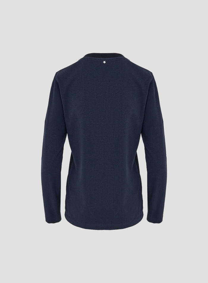 STRETCH COTTON T-SHIRT