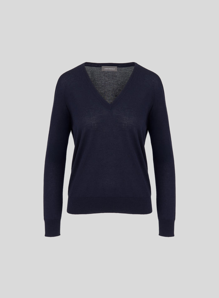 MAGLIA IN CASHMERE E SETA ULTRALIGHT