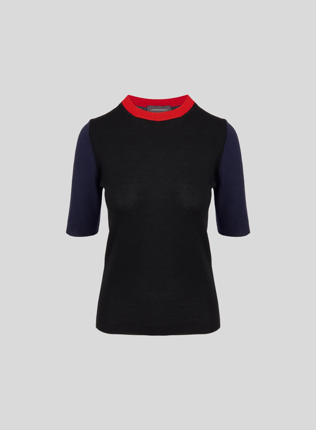 MAGLIA A BLOCCHI DI COLORE IN CASHMERE E SETA ULTRALIGHT