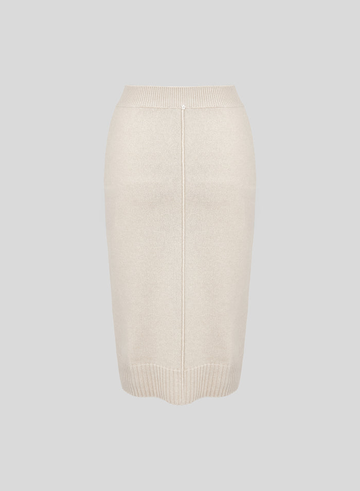 GONNA IN MAGLIA LONGUETTE IN FILO LORENA