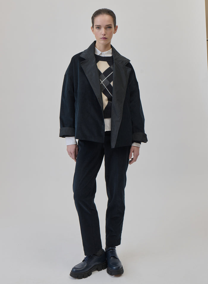 MAGLIA IN FILATO LORENA CON DISEGNO A ROMBI