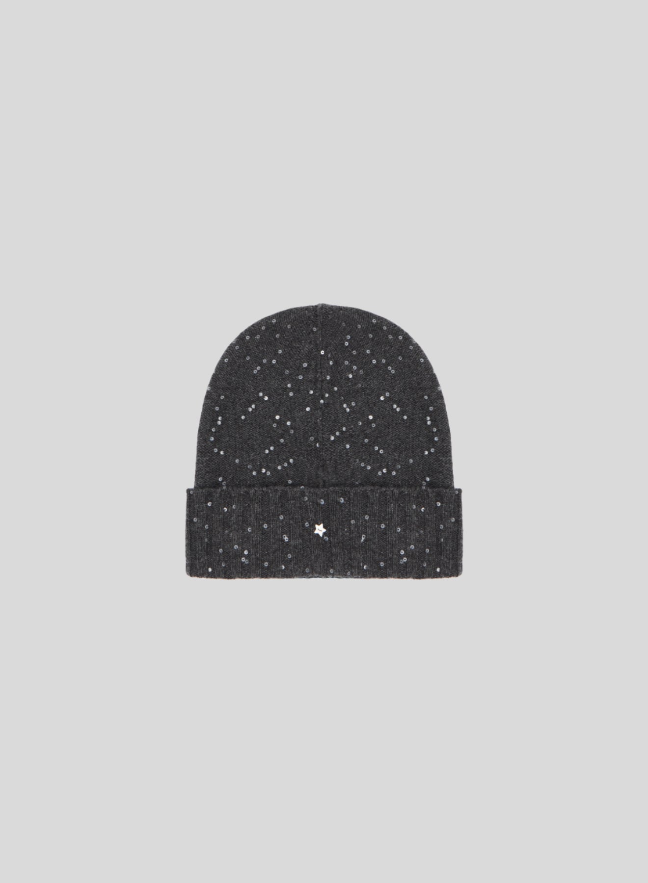 LORENA YARN HAT WITH SEQUIN THREAD