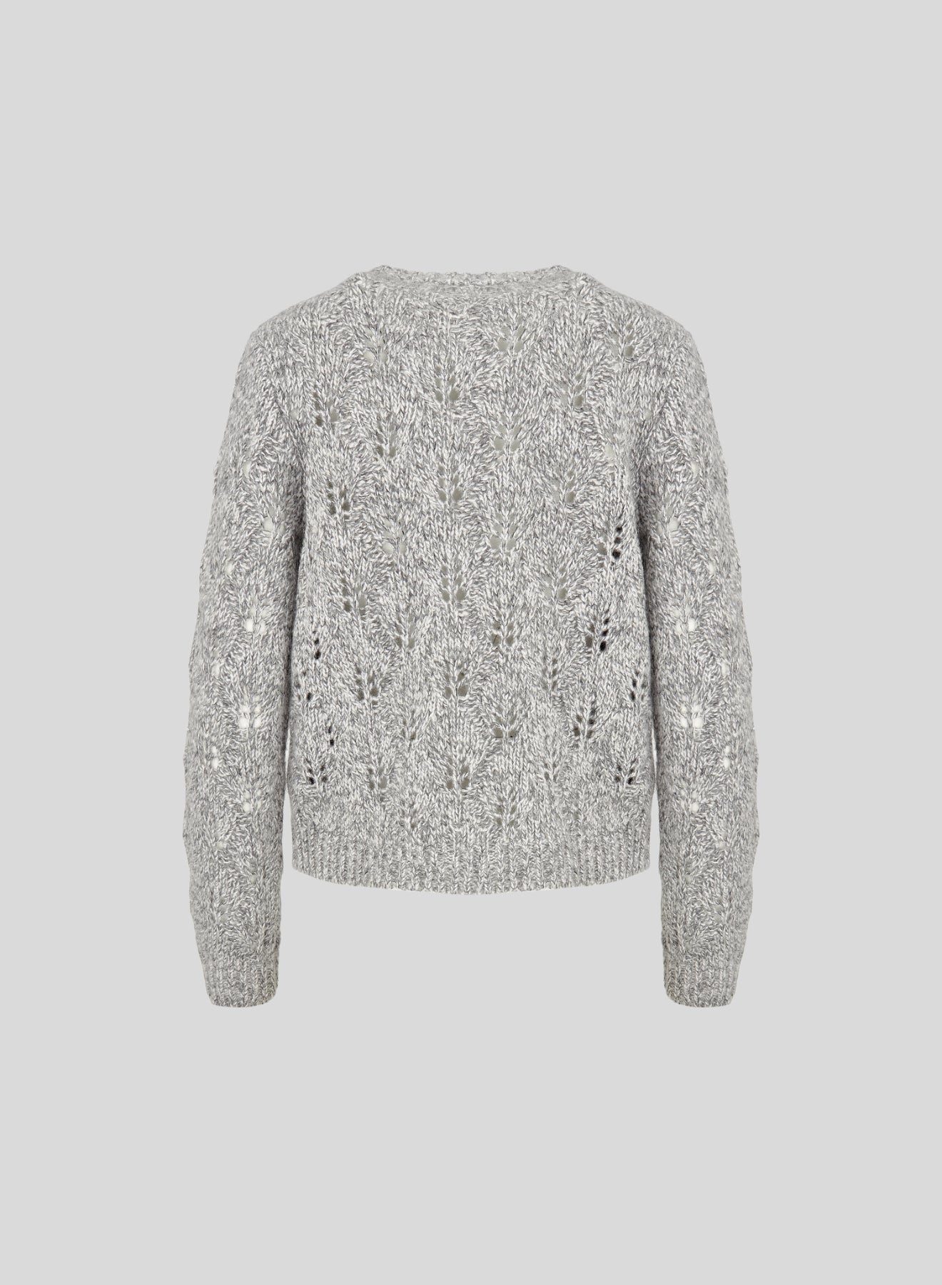 CASHMERE, WOOL AND SILK SWEATER