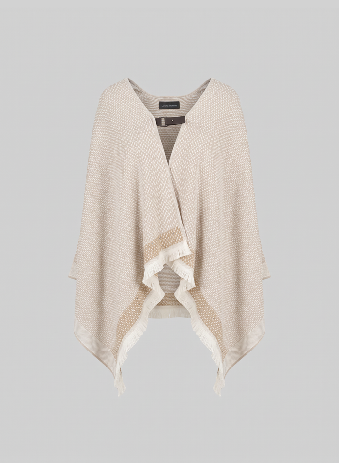 VIRGIN WOOL CAPE
