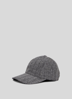 WOOL TWILL BASEBALL CAP