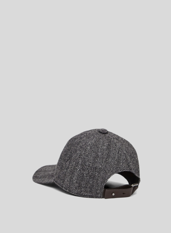 WOOL TWILL BASEBALL CAP