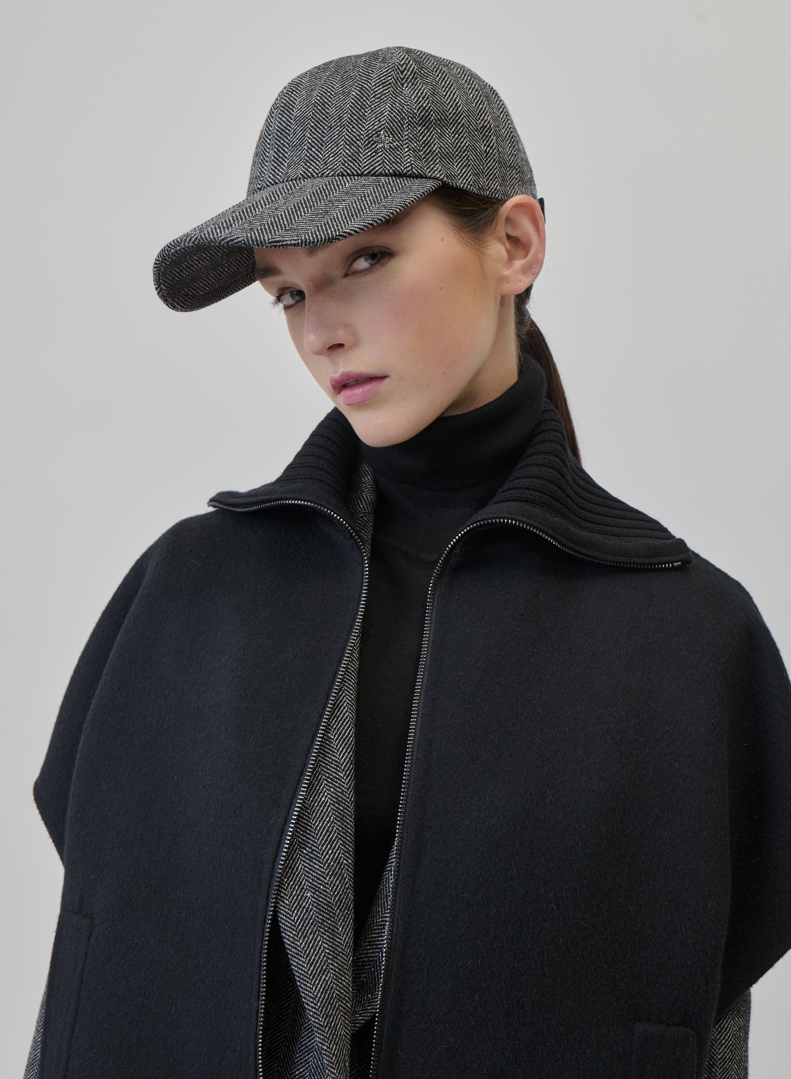 WOOL TWILL BASEBALL CAP