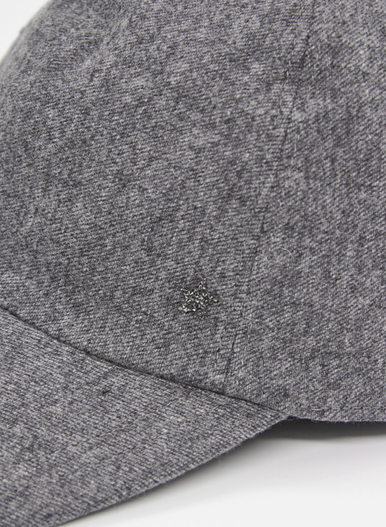 CAPPELLINO DA BASEBALL IN FLANELLA DI LANA
