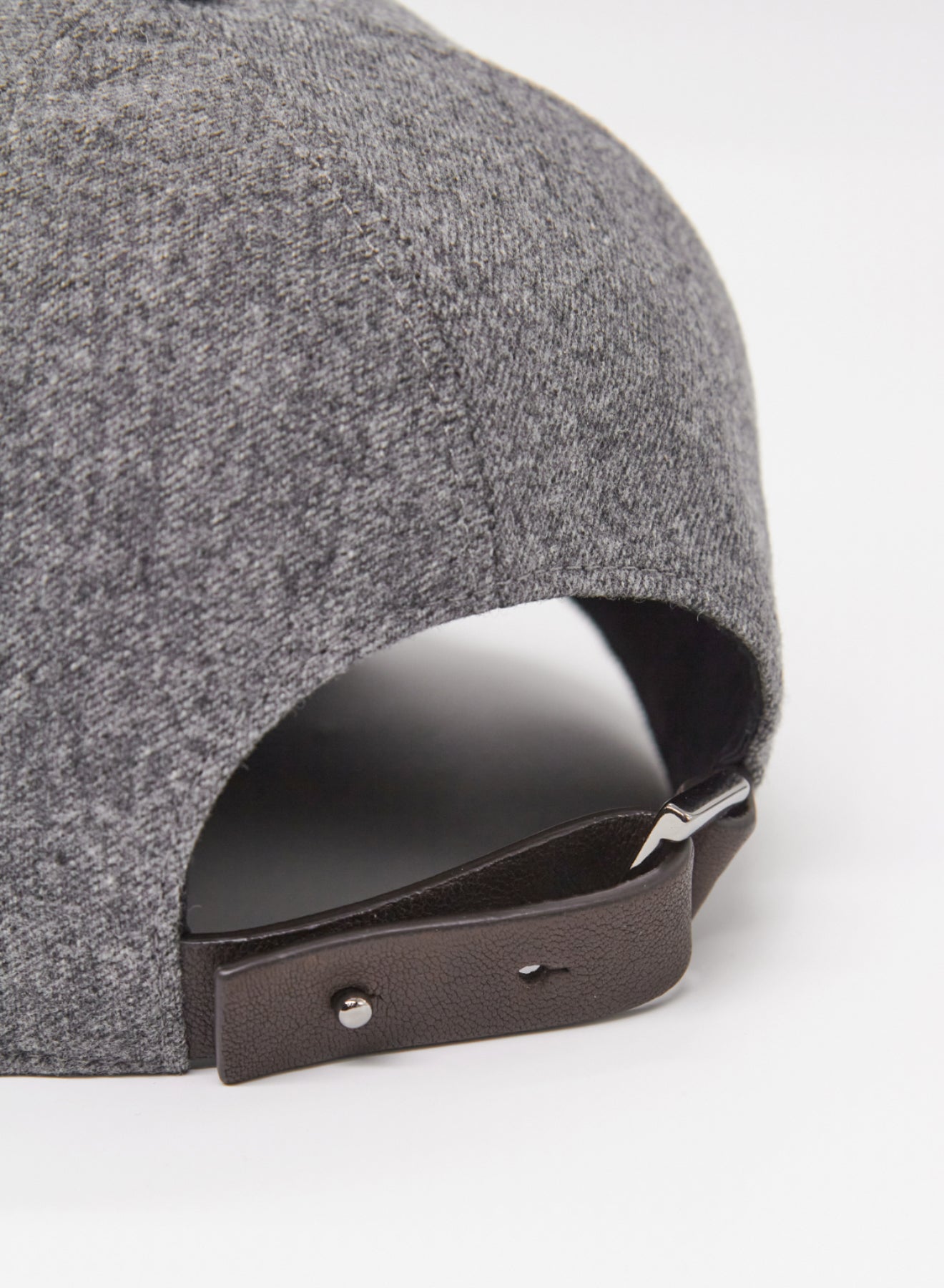 CAPPELLINO DA BASEBALL IN FLANELLA DI LANA