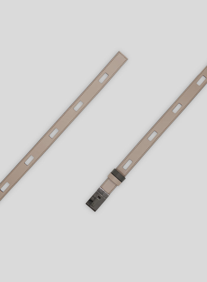REVERSIBLE SMOOTH LEATHER BELT