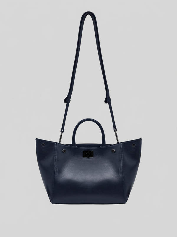 BORSA ICONICA GRANDE A TRACOLLA IN PELLE
