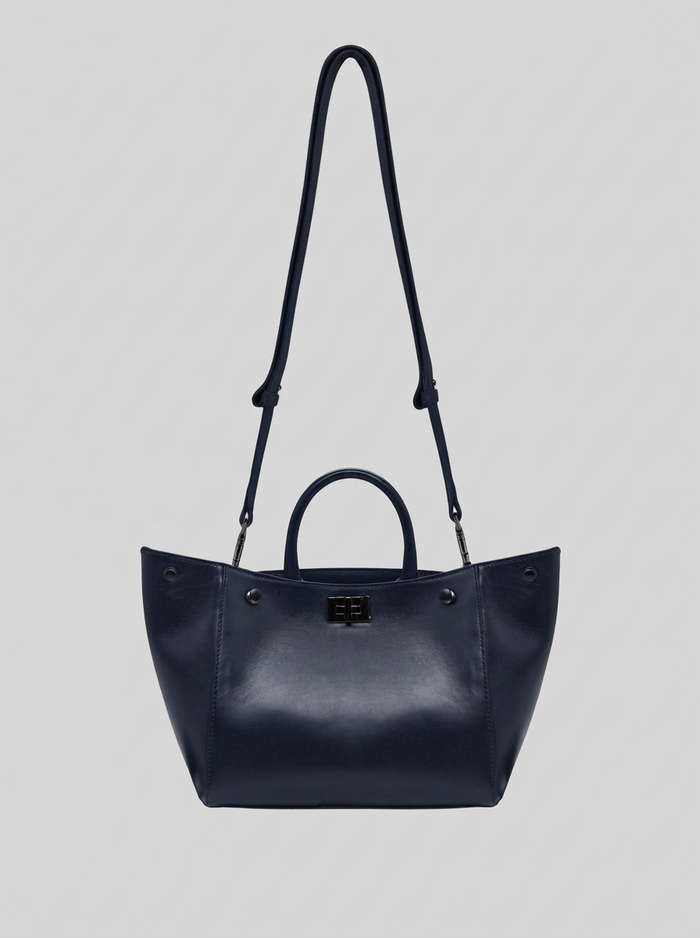 BORSA ICONICA GRANDE A TRACOLLA IN PELLE