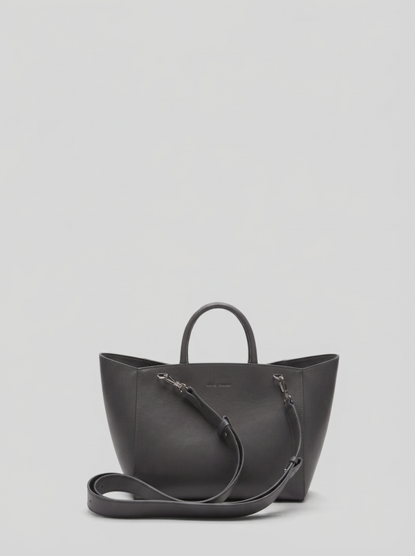 LARGE ICONIC LEATHER SHOULDER BAG