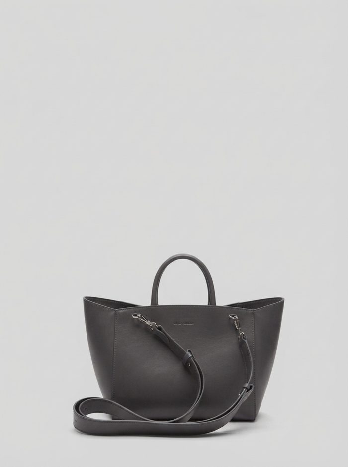 LARGE ICONIC LEATHER SHOULDER BAG
