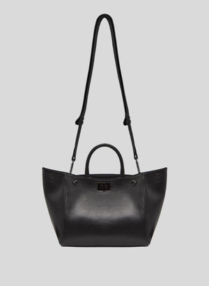 LARGE ICONIC LEATHER SHOULDER BAG