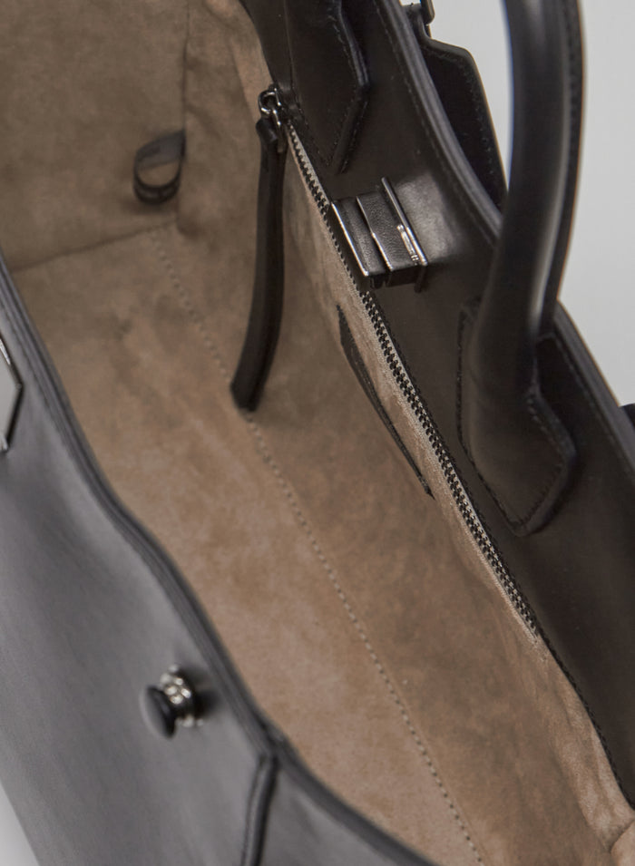 BORSA ICONICA GRANDE A TRACOLLA IN PELLE