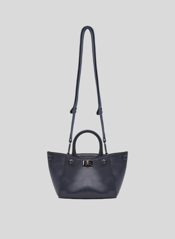 MEDIUM ICONIC LEATHER SHOULDER BAG