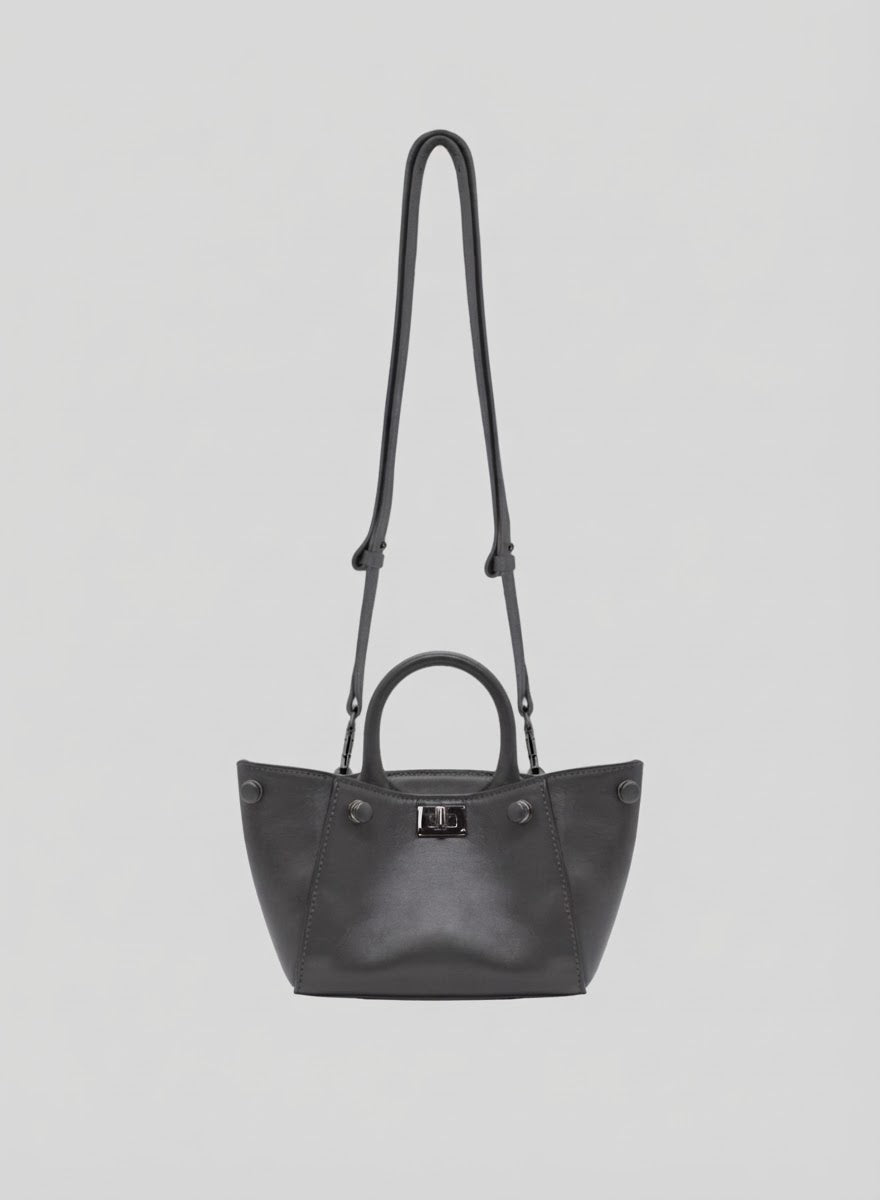 MEDIUM ICONIC LEATHER SHOULDER BAG