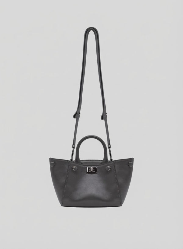 MEDIUM ICONIC LEATHER SHOULDER BAG