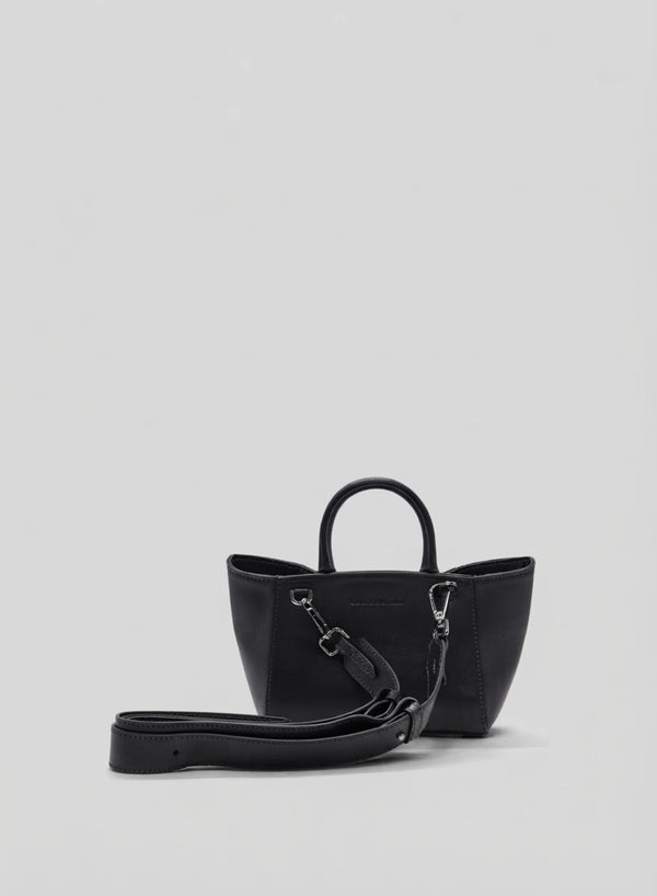 MEDIUM ICONIC LEATHER SHOULDER BAG