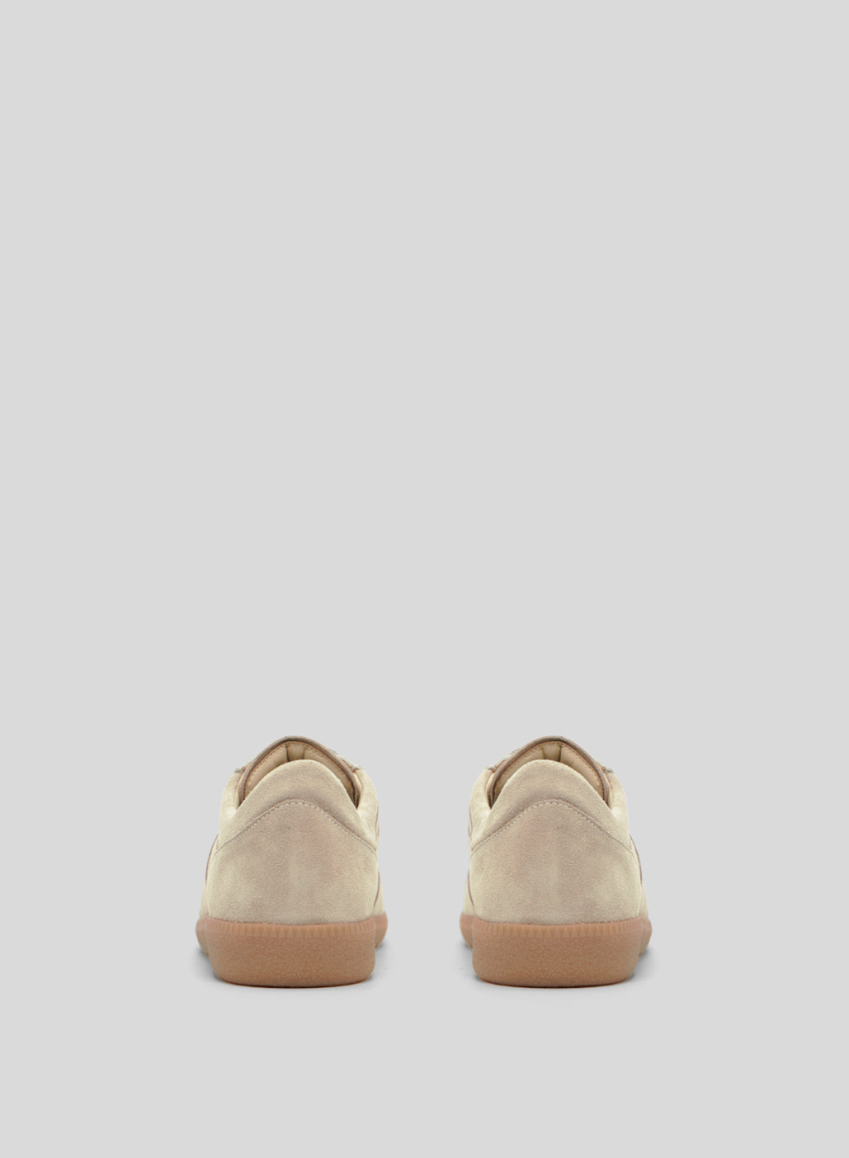 SNEAKERS PIATTE IN PELLE