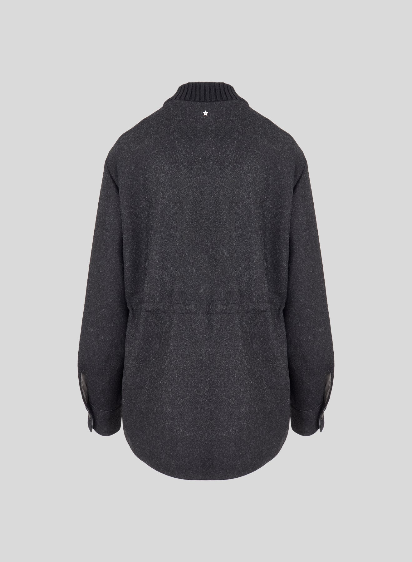 BOMBER IN DOUBLE DI LANA E CASHMERE