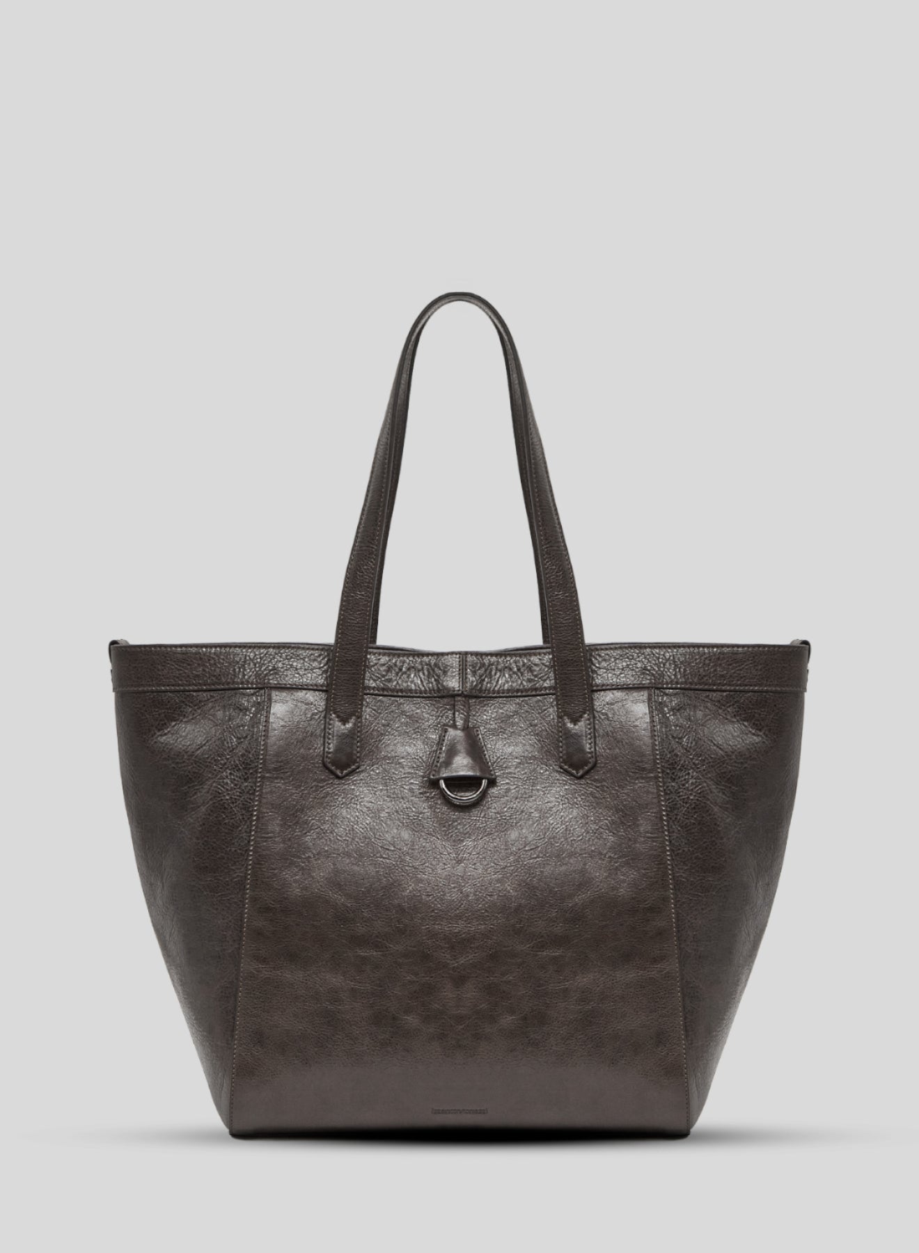 BORSA TOTE IN PELLE EFFETTO INVECCHIATO