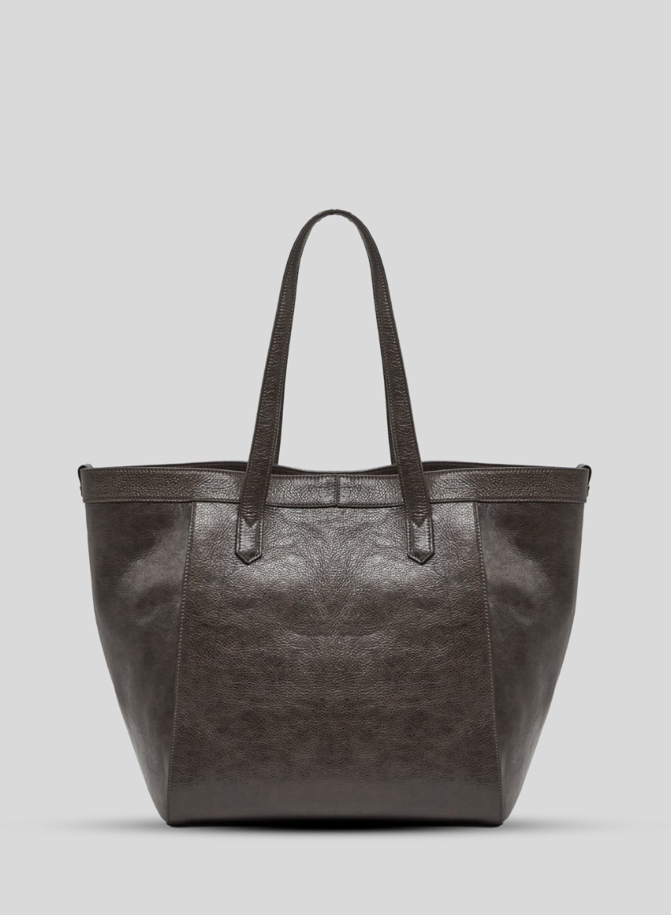 BORSA TOTE IN PELLE EFFETTO INVECCHIATO