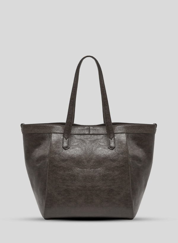 BORSA TOTE IN PELLE EFFETTO INVECCHIATO