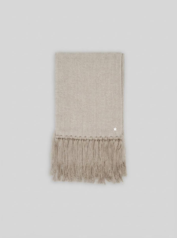 THIN SCARF IN VIRGIN WOOL AND ALPACA