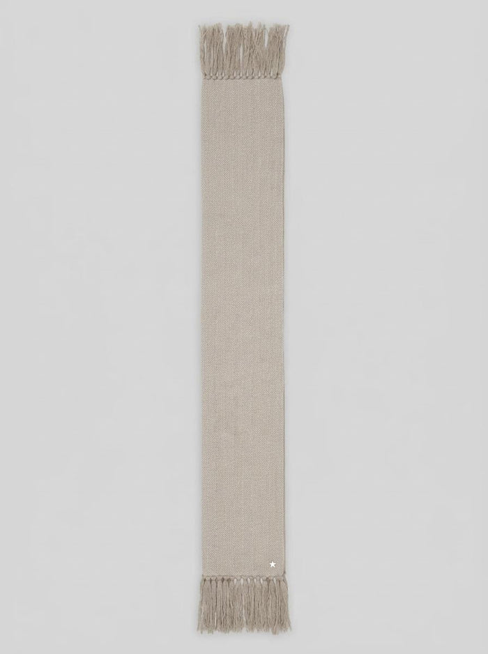 THIN SCARF IN VIRGIN WOOL AND ALPACA