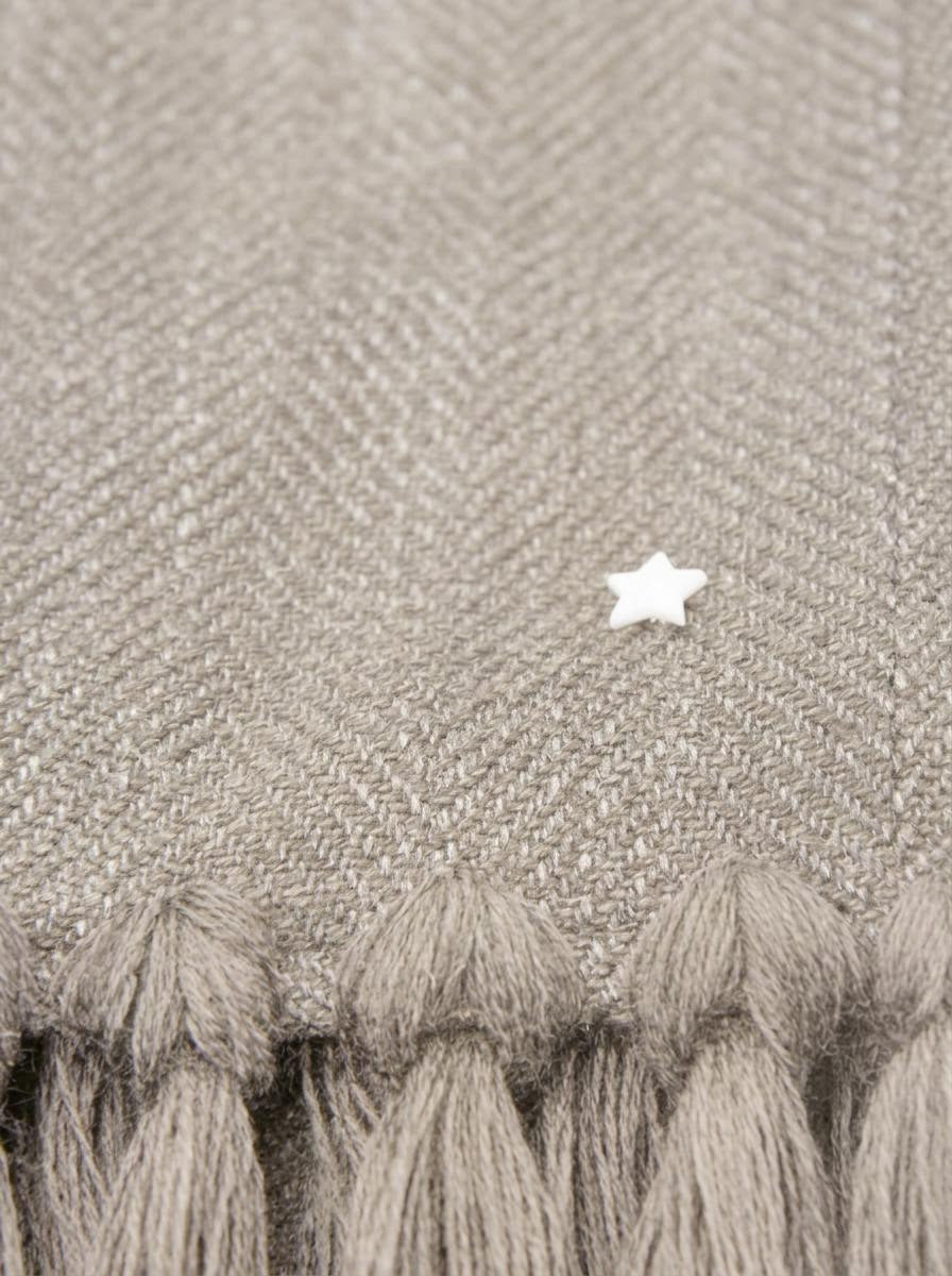 THIN SCARF IN VIRGIN WOOL AND ALPACA