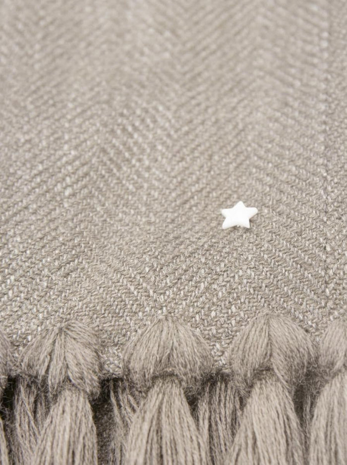 THIN SCARF IN VIRGIN WOOL AND ALPACA