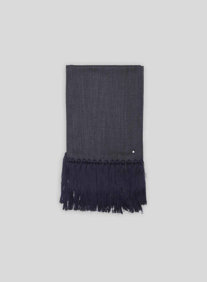 SCIARPA SOTTILE IN LANA VERGINE E ALPACA